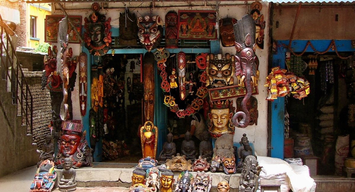 crafts and jewelry in thamel area