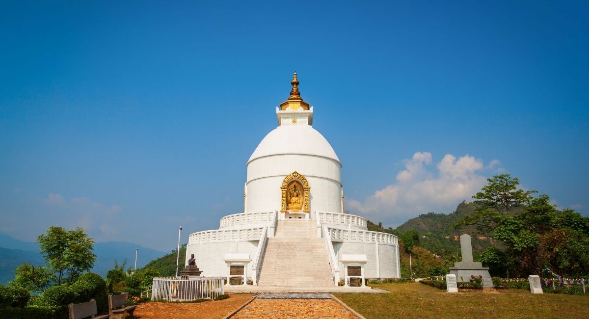 world peace stupa in pokhara