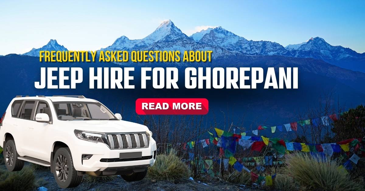 Jeep Hire for Ghorepani